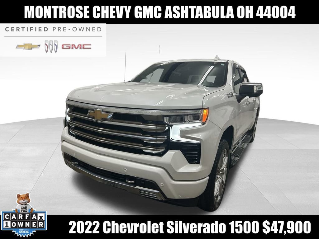 Certified 2022 Chevrolet Silverado 1500 High Country w/ High Country Premium Package