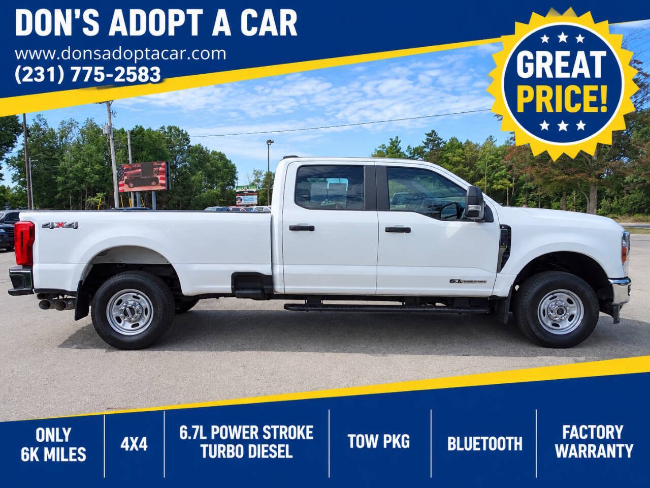 Used 2025 Ford F250 4x4 Crew Cab XL