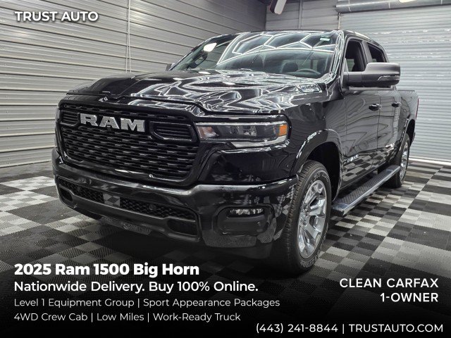 Used 2025 RAM 1500 Big Horn AWD/4WD image 1