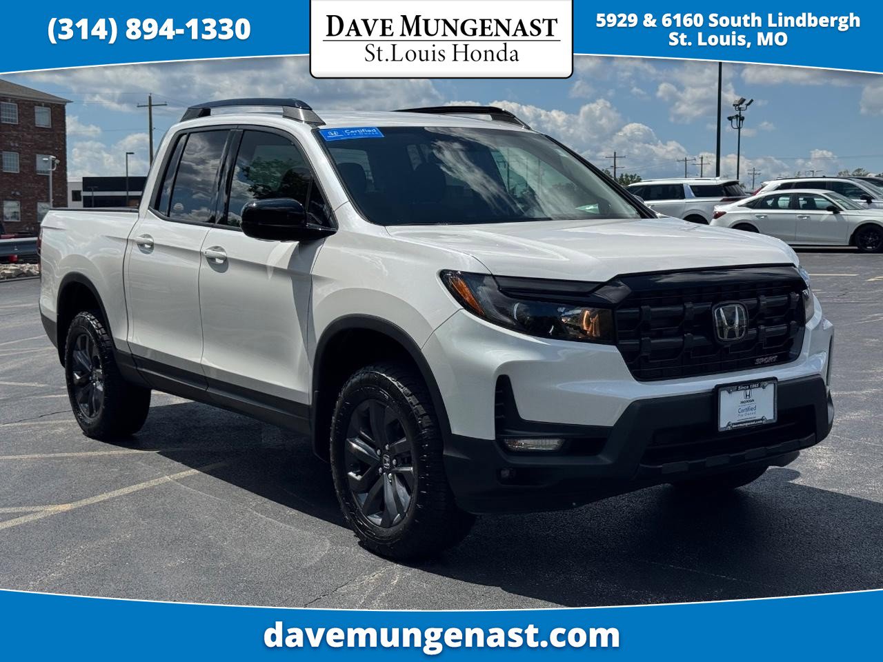 Certified 2024 Honda Ridgeline Sport
