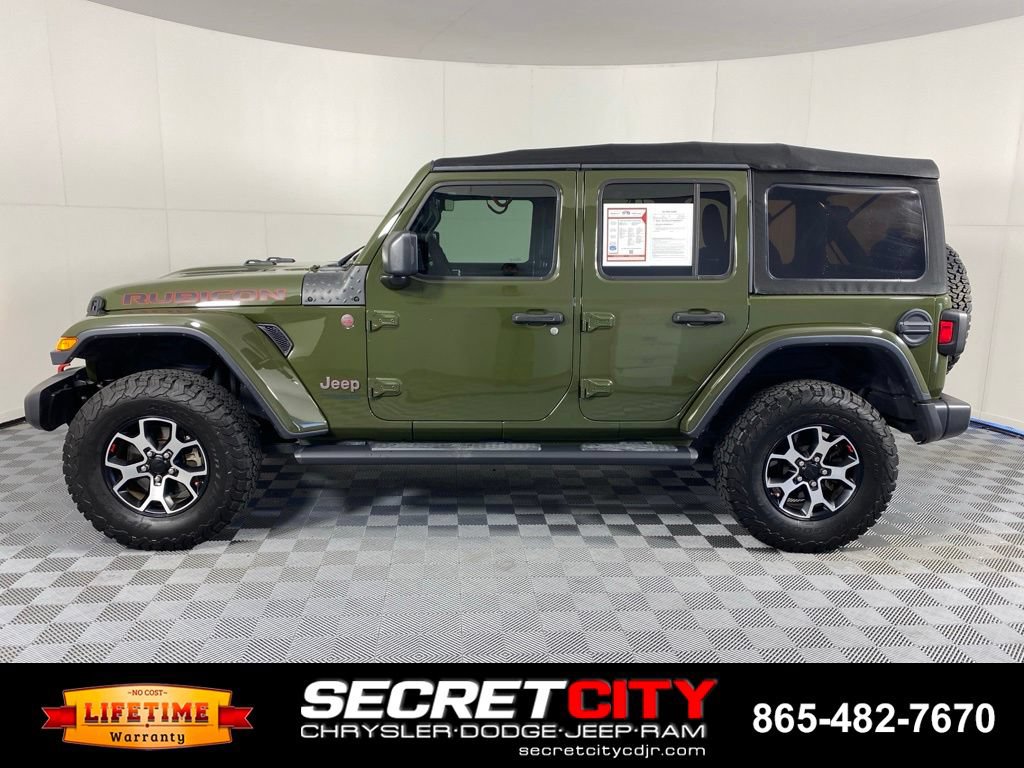 Used 2020 Jeep Wrangler Unlimited Rubicon AWD/4WD image 4