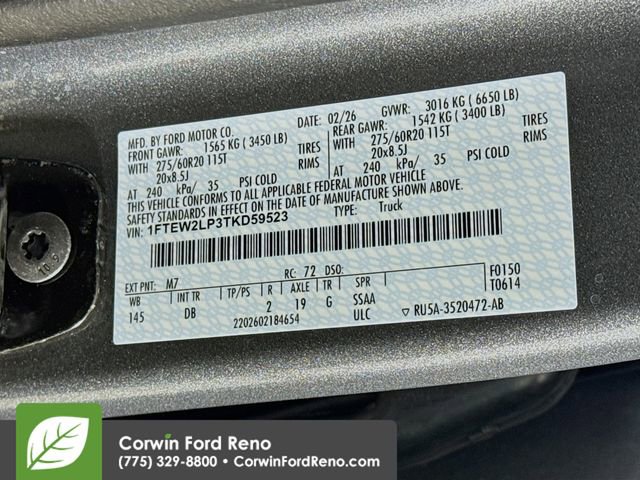 New 2026 Ford F150 STX w/ Equipment Group 200A image 31