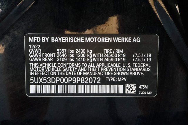 Certified 2023 BMW X3 xDrive30i w/ M Sport Package AWD/4WD image 29