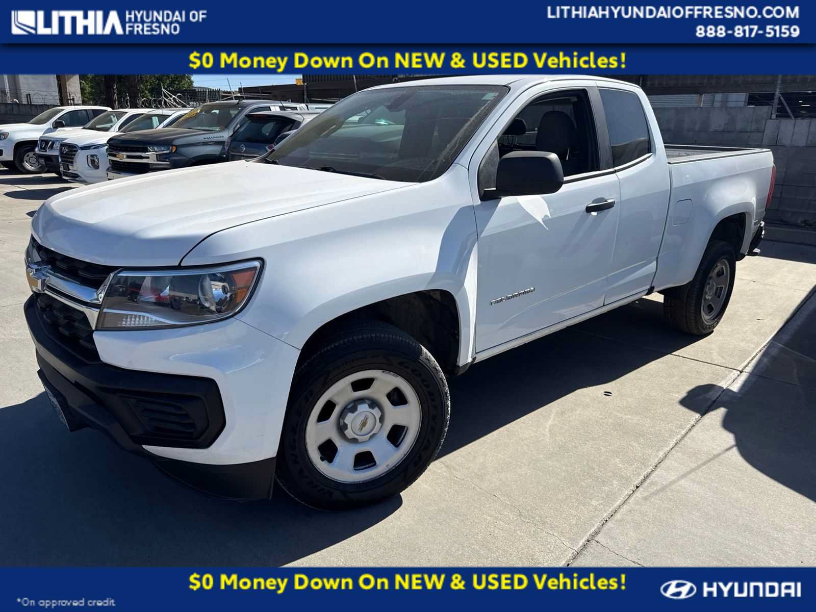 Used 2021 Chevrolet Colorado W/T w/ WT Convenience Package RWD image 1