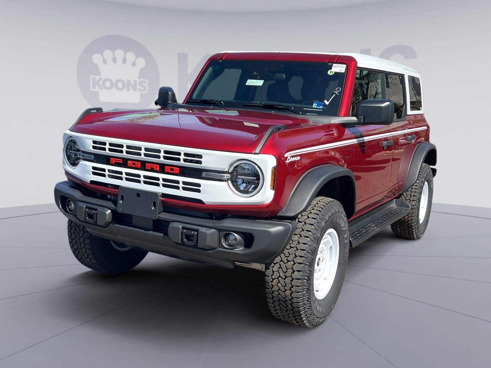 New 2026 Ford Bronco Heritage Edition AWD/4WD image 1