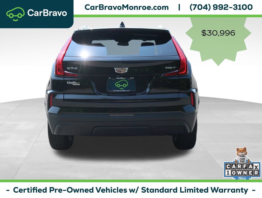 Certified 2024 Cadillac XT4 Luxury w/ Cold Weather Package FWD image 8
