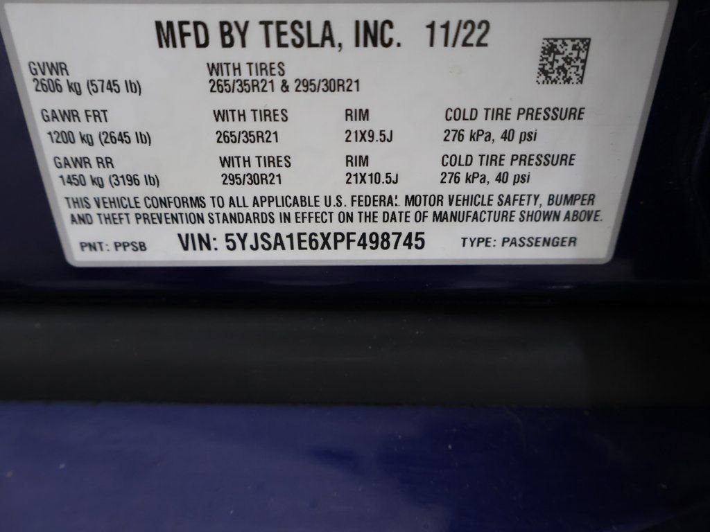 Used 2023 Tesla Model S Plaid image 51