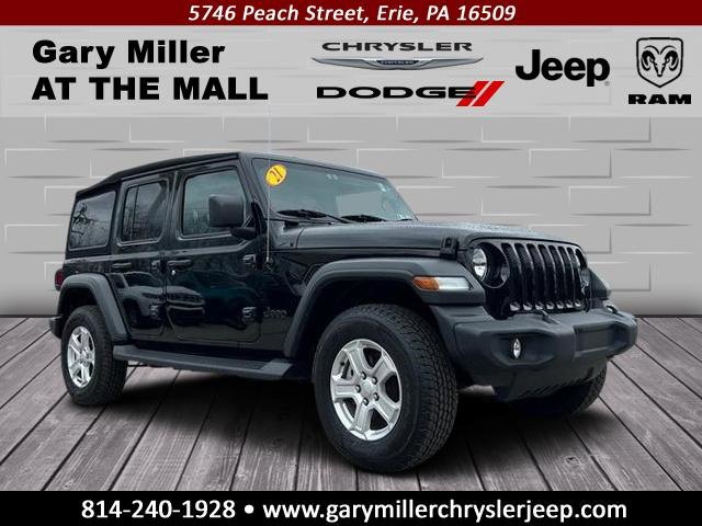 Used 2021 Jeep Wrangler Unlimited Sport image 1