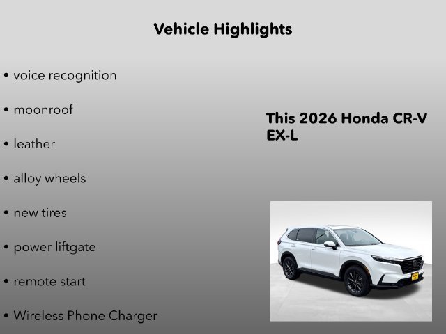 New 2026 Honda CR-V EX-L image 15
