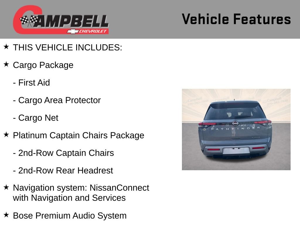 Used 2025 Nissan Pathfinder Platinum image 5