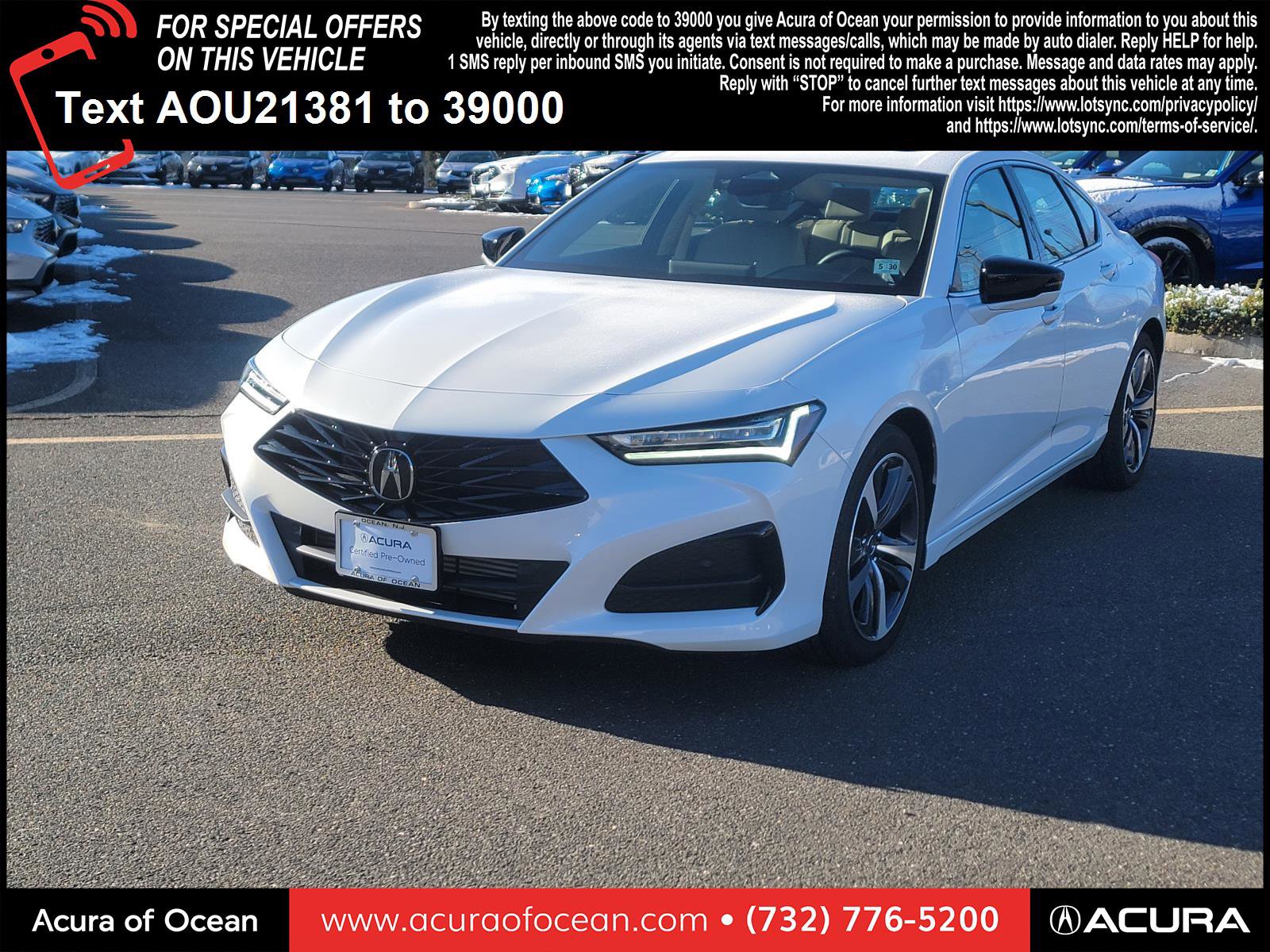 Certified 2025 Acura TLX w/ Technology Package FWD image 3