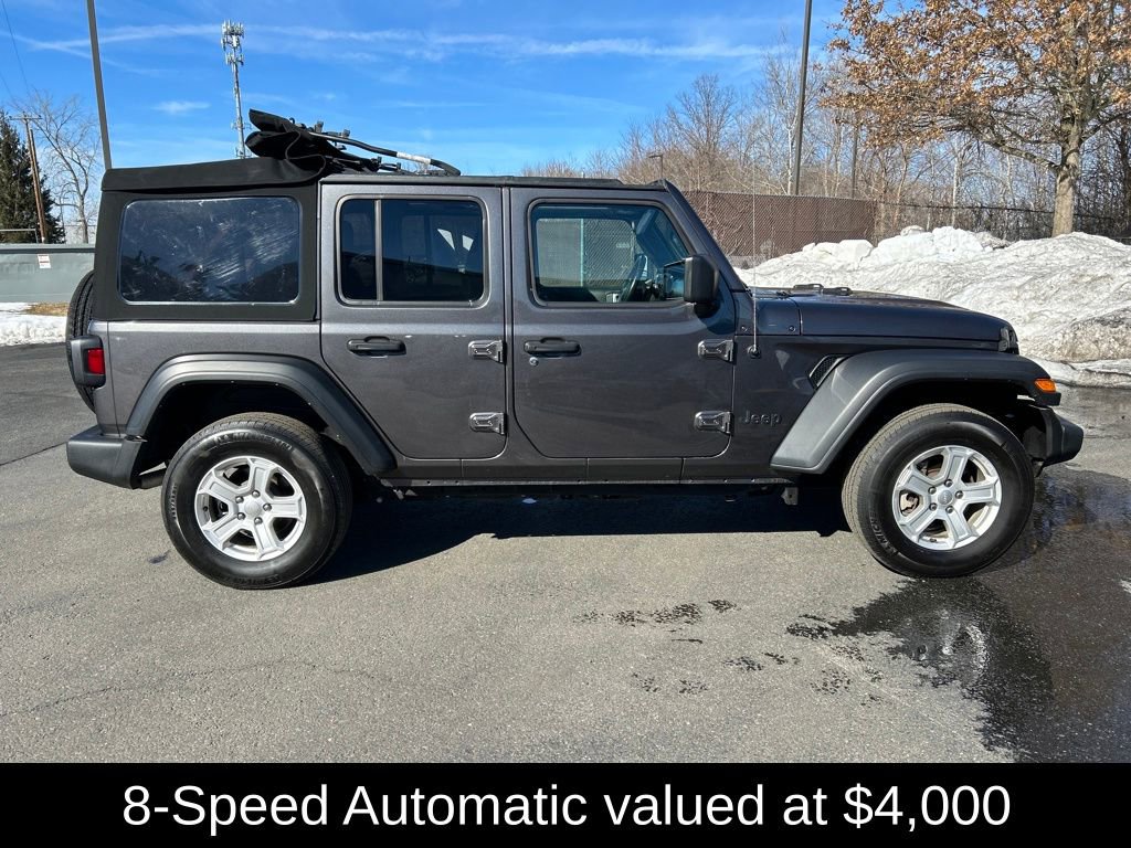 Used 2022 Jeep Wrangler Unlimited Sport AWD/4WD image 2