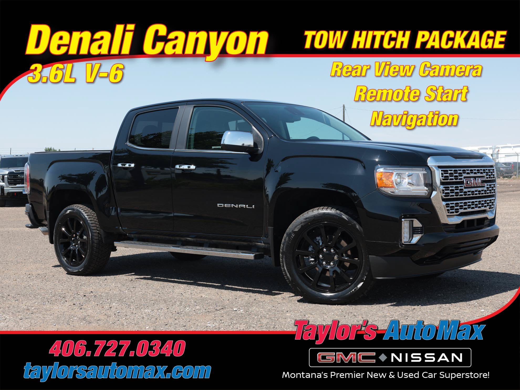 Used 2021 GMC Canyon Denali AWD/4WD image 1