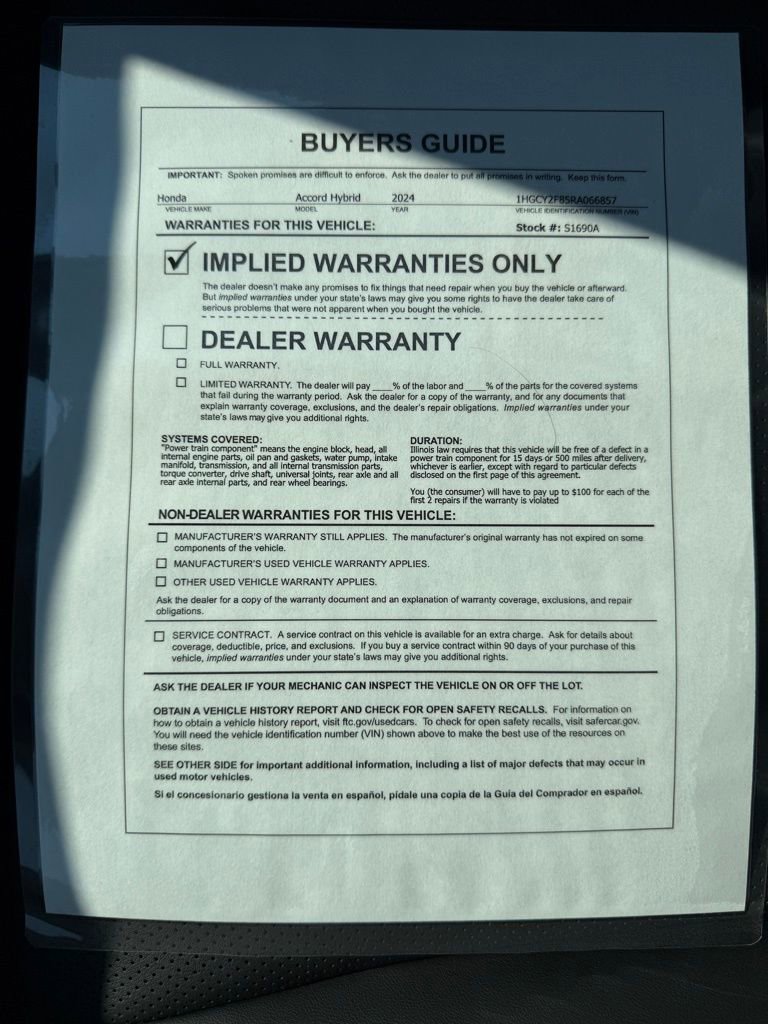 Used 2024 Honda Accord Touring image 17