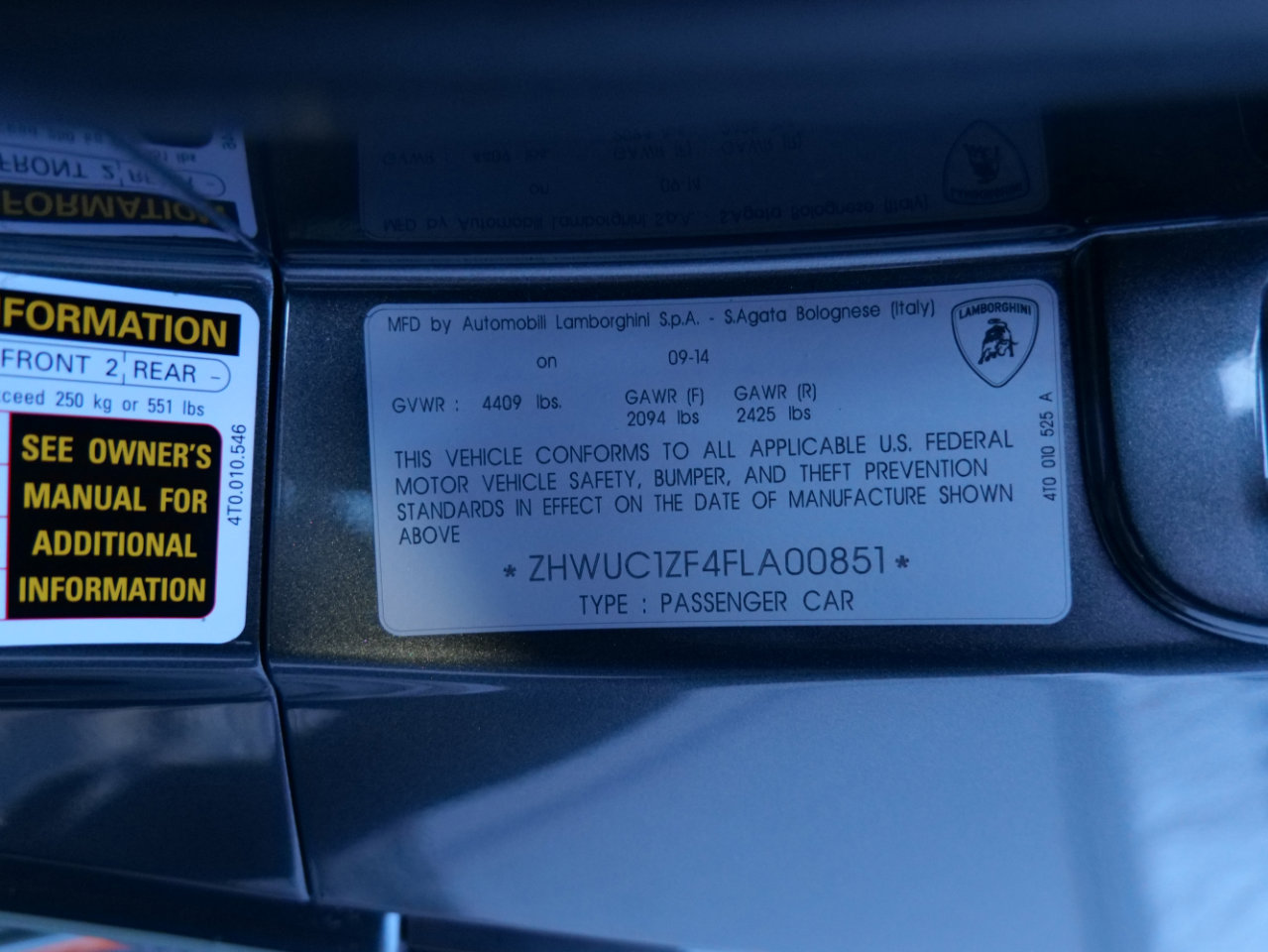 Used 2015 Lamborghini Huracan LP 610-4 image 60