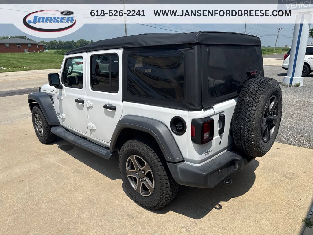 Used 2018 Jeep Wrangler Unlimited Sport S AWD/4WD image 4