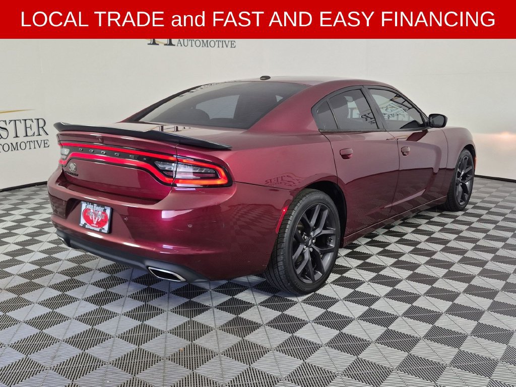 Certified 2021 Dodge Charger SXT w/ Blacktop Package RWD image 4