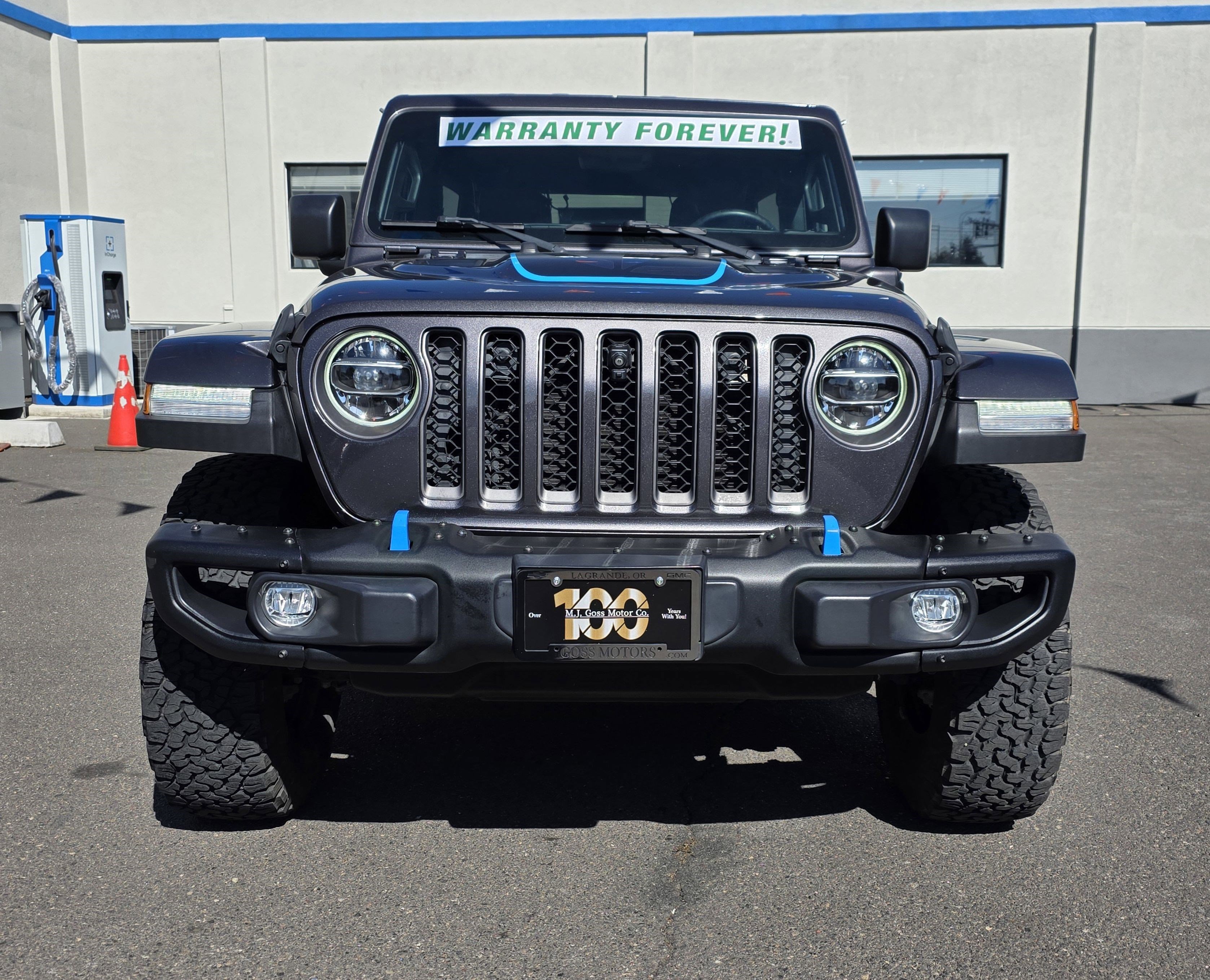 Used 2021 Jeep Wrangler Unlimited Rubicon 4xe w/ Steel Bumper Group image 2