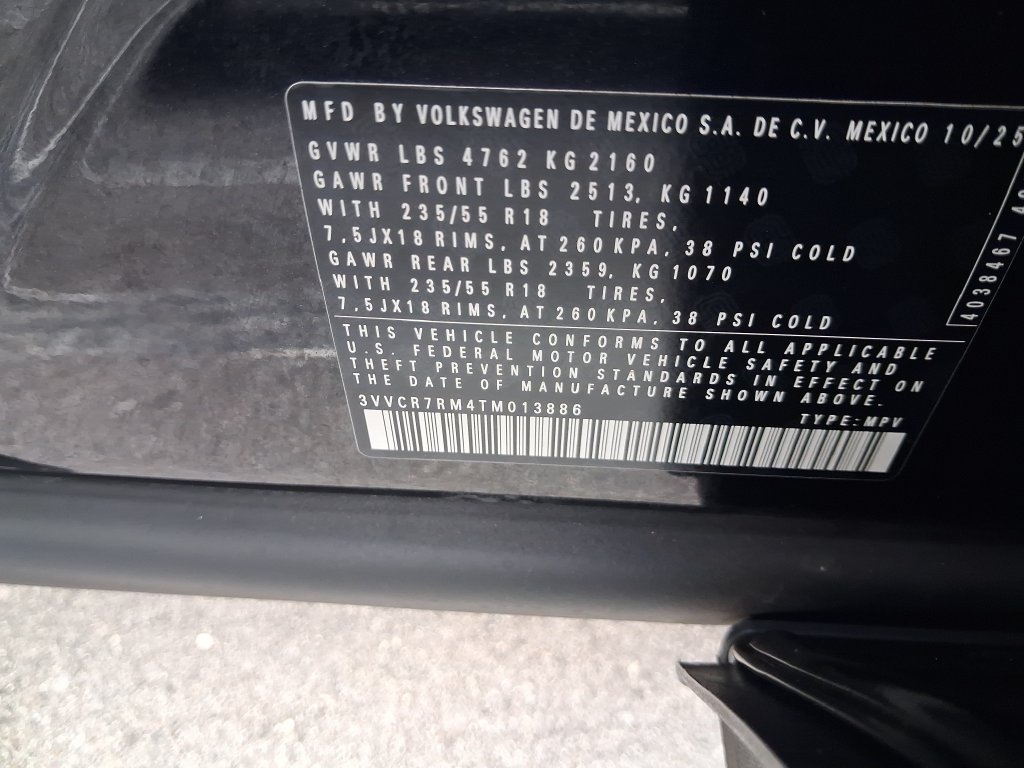 Used 2026 Volkswagen Tiguan S w/ 18" Wheel Package FWD image 28