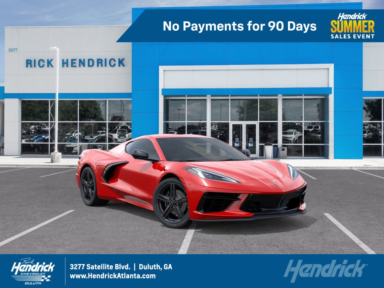New 2026 Chevrolet Corvette Stingray Coupe w/ 1LT RWD image 1