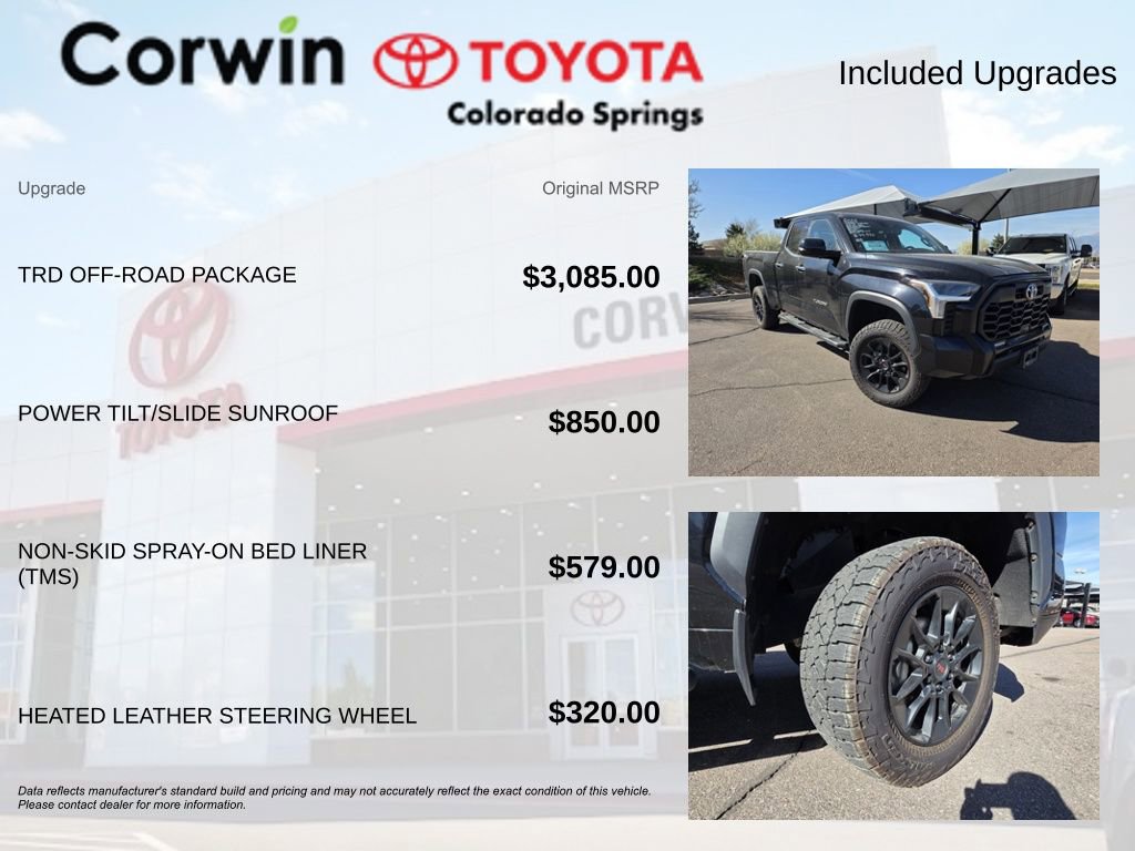 Used 2022 Toyota Tundra Limited w/ TRD Off-Road Package image 8