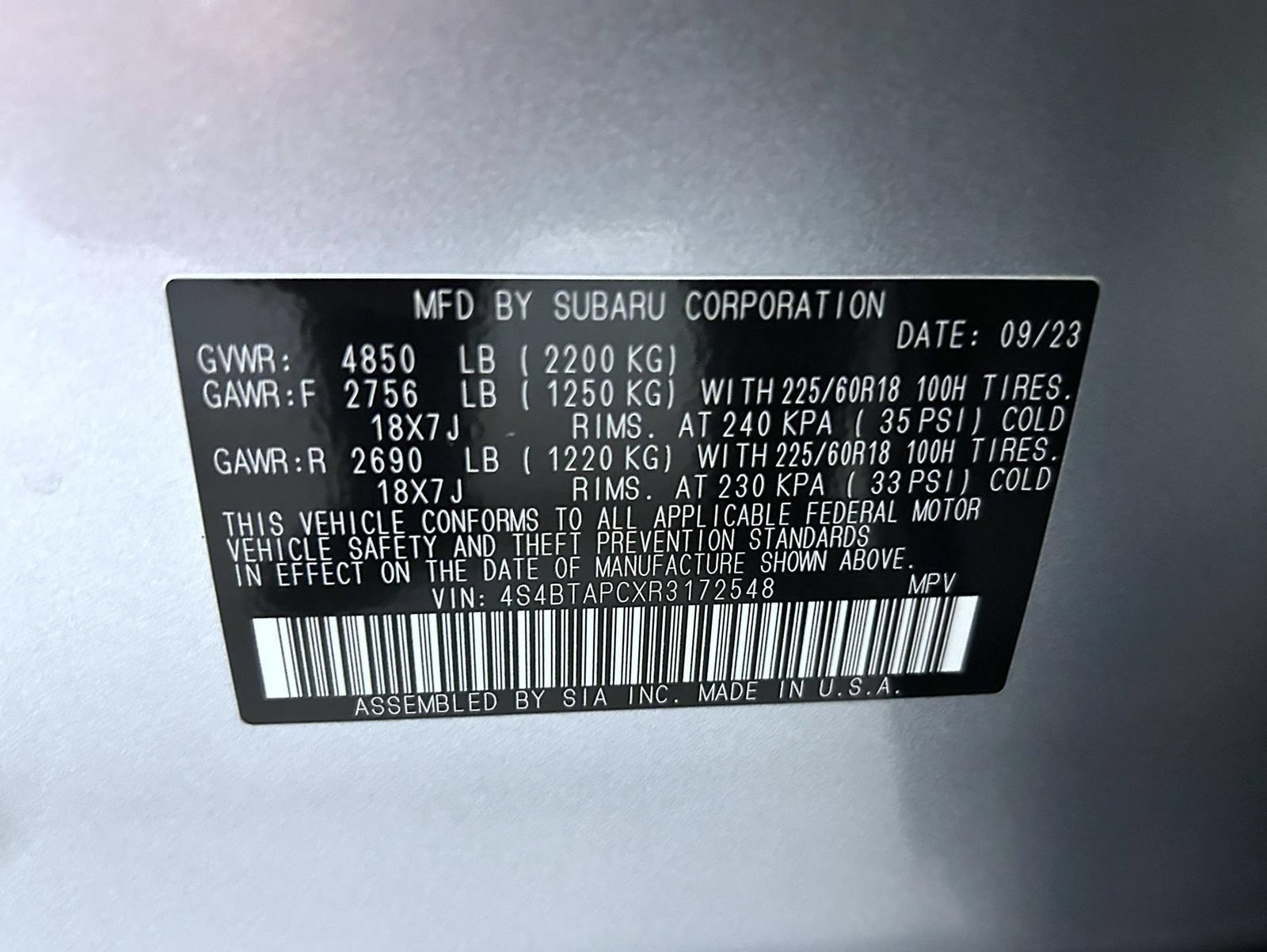 Used 2024 Subaru Outback Touring AWD/4WD image 25