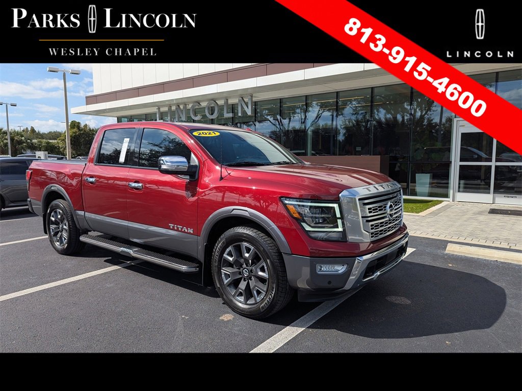 Used 2021 Nissan Titan Platinum Reserve w/ Moonroof Package