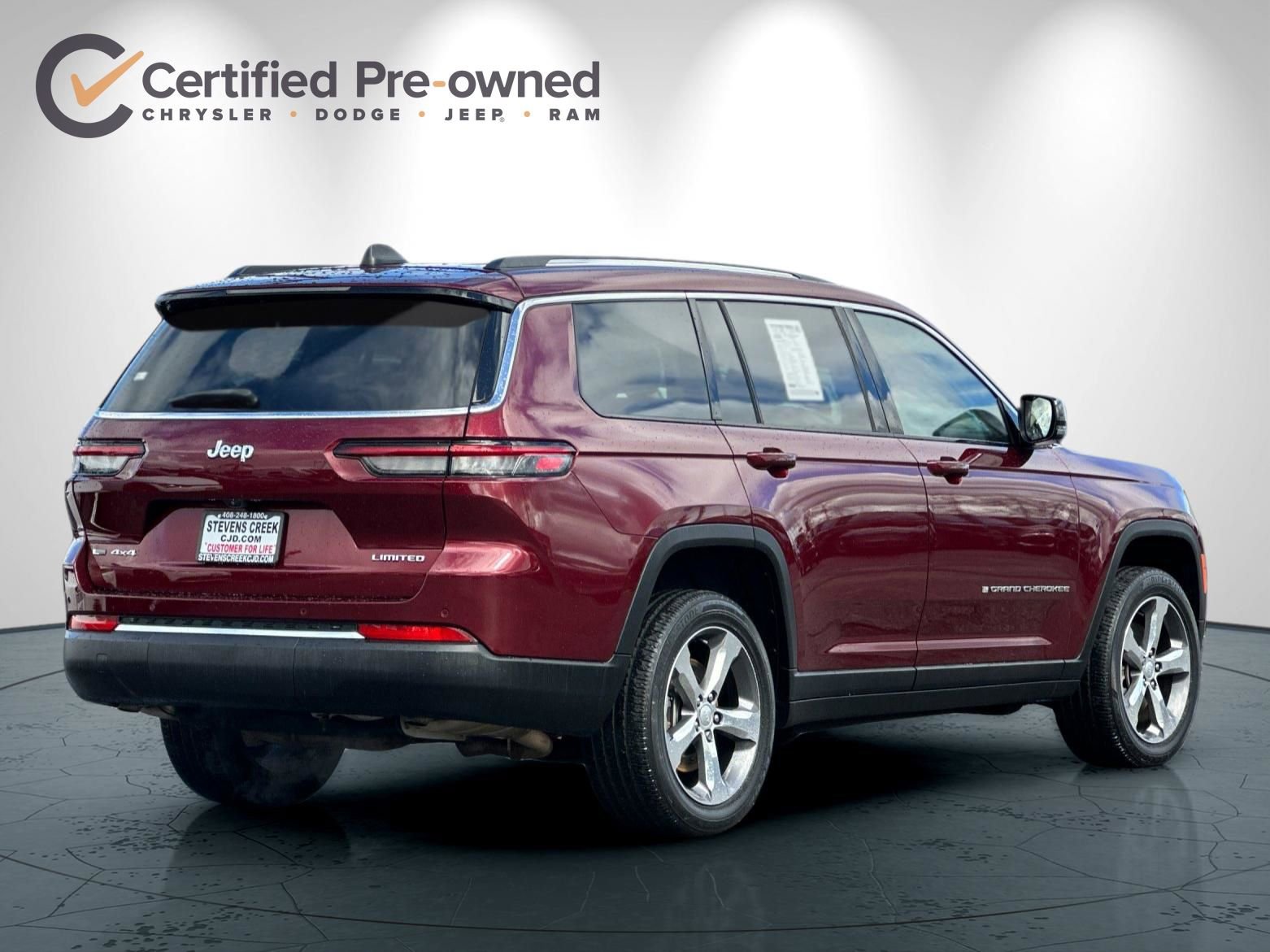 Used 2022 Jeep Grand Cherokee L Limited AWD/4WD image 4