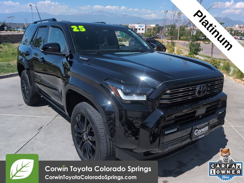 Used 2025 Toyota 4Runner Platinum