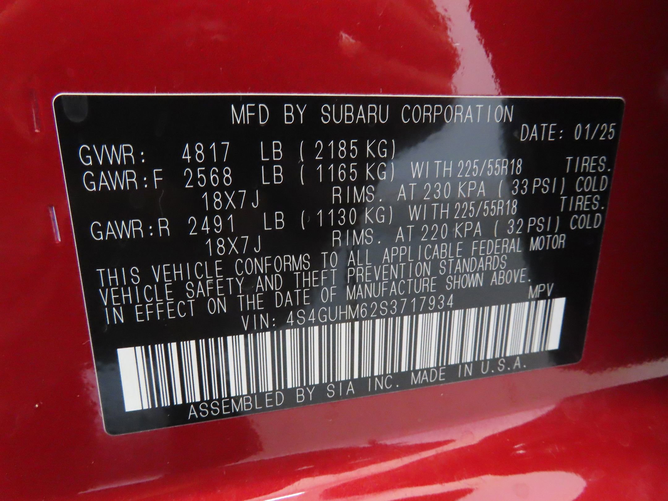 Certified 2025 Subaru Crosstrek 2.5i Limited image 30