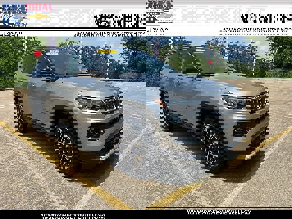 Used 2022 Jeep Compass Limited w/ Sun and Sound Group