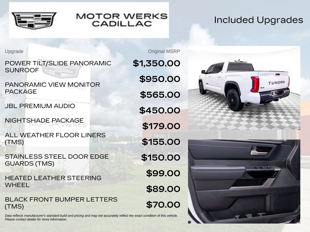 Used 2024 Toyota Tundra Limited AWD/4WD image 8