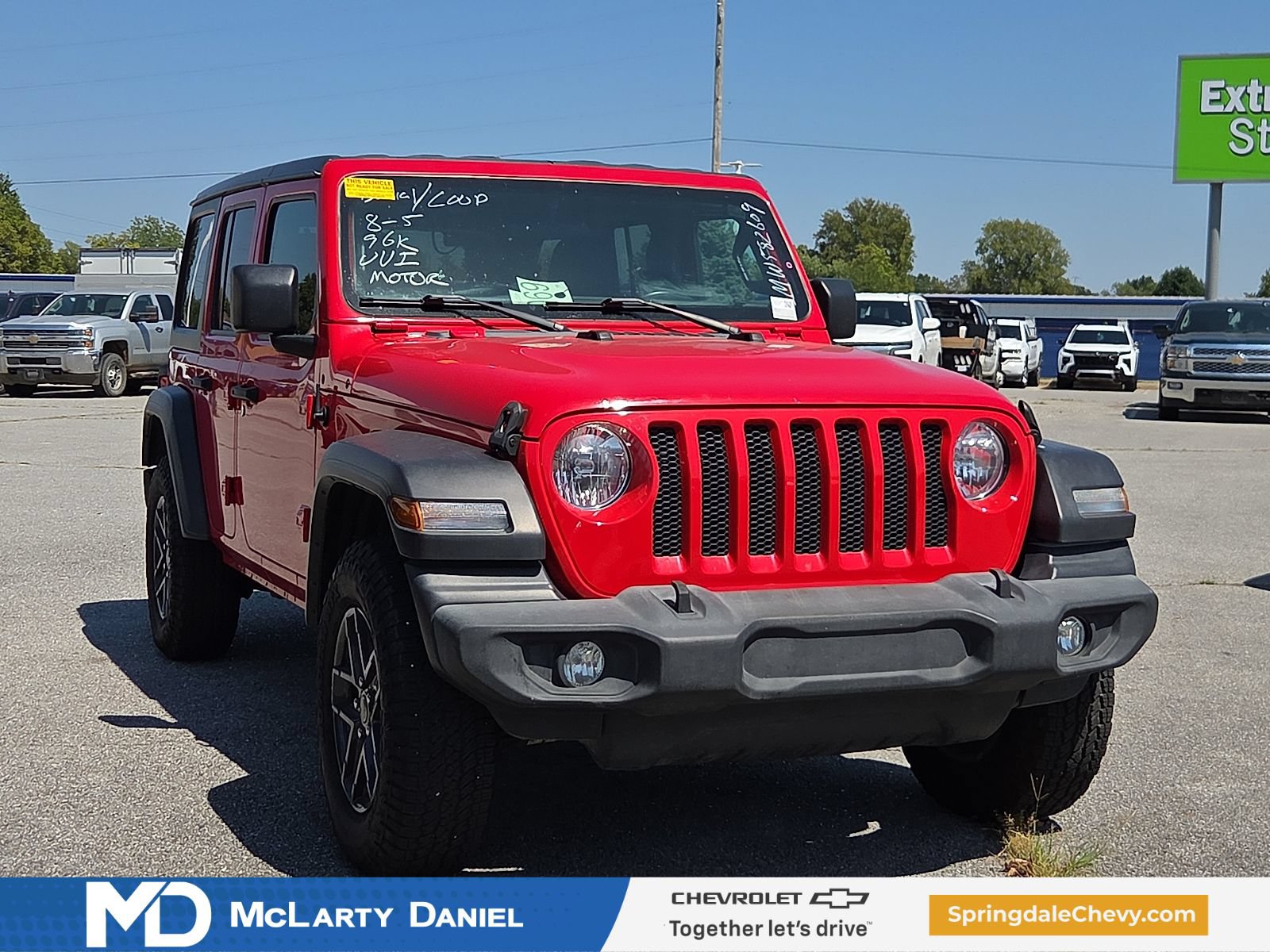 Used 2021 Jeep Wrangler Unlimited Sport AWD/4WD image 1