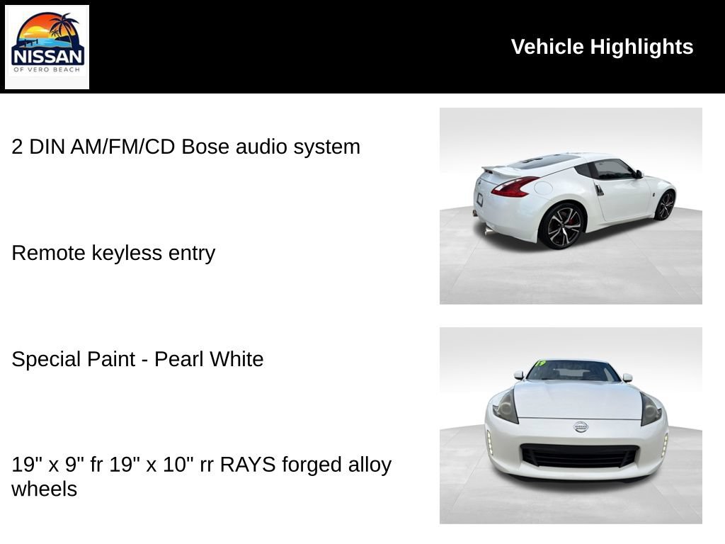 Used 2019 Nissan 370Z Touring Sport RWD image 19