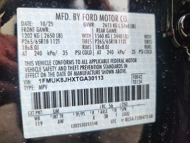 New 2026 Ford Explorer Tremor w/ Tremor Convenience Package AWD/4WD image 24