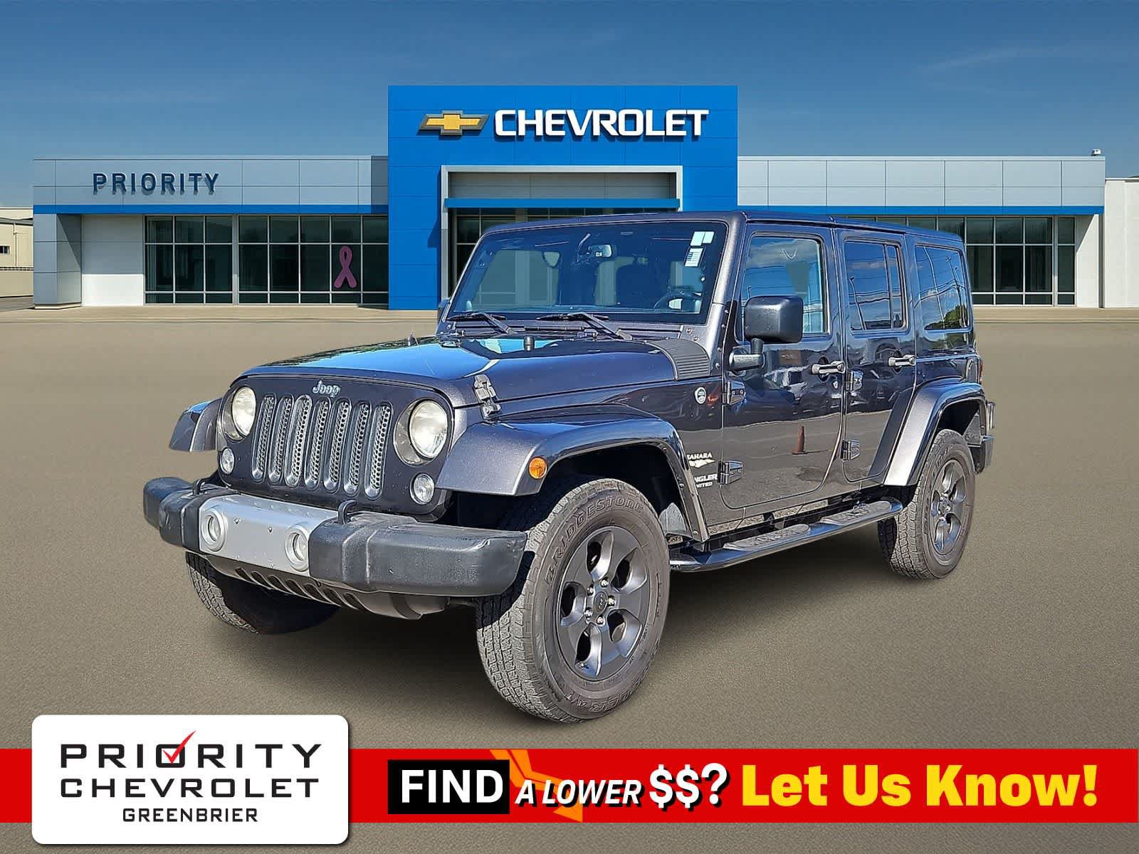 Used 2014 Jeep Wrangler Unlimited Sahara w/ Connectivity Group AWD/4WD image 1