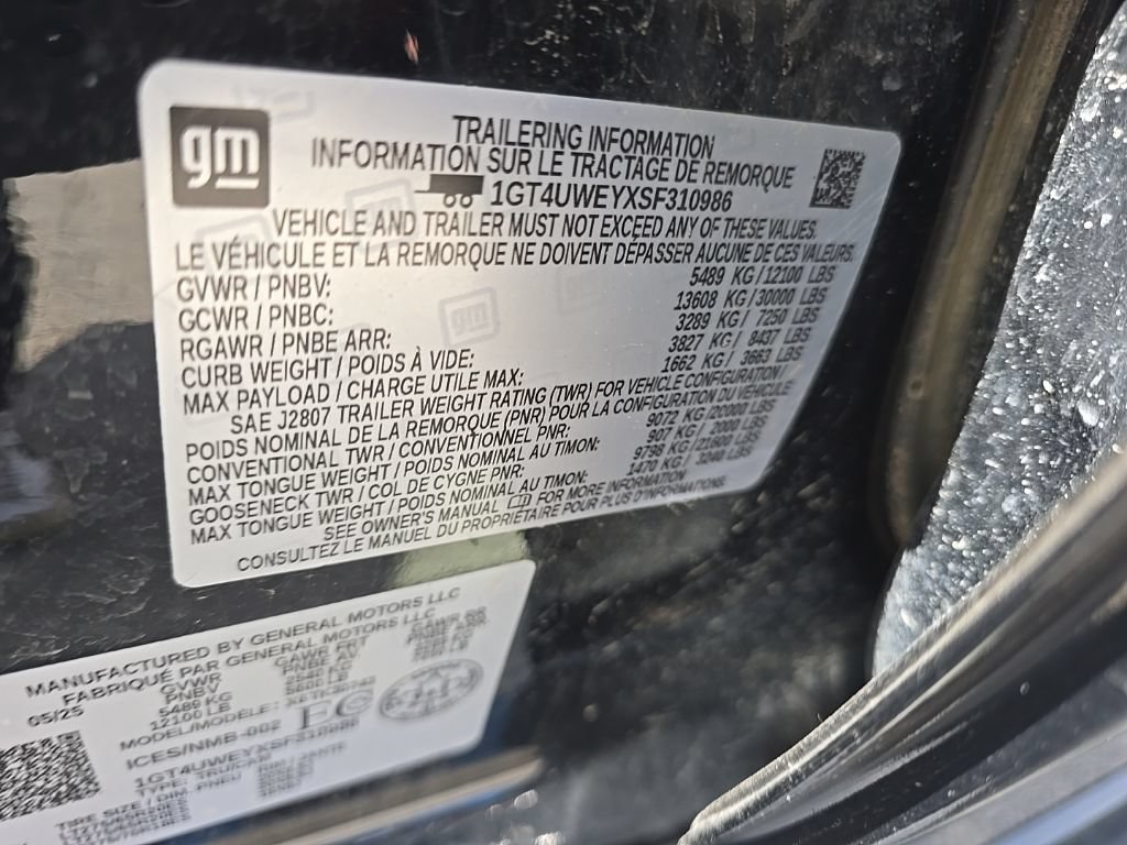 Used 2025 GMC Sierra 3500 Denali w/ Denali Reserve Package AWD/4WD image 14