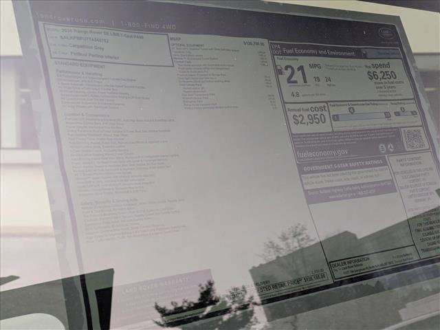 New 2026 Land Rover Range Rover Long Wheelbase SE image 20