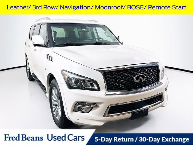 Used 2017 INFINITI QX80 4WD w/ Driver Assistance Package