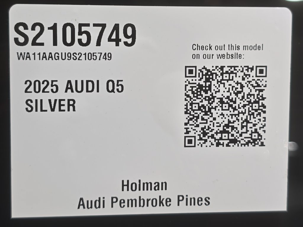 Certified 2025 Audi Q5 Premium w/ Convenience Package AWD/4WD image 28