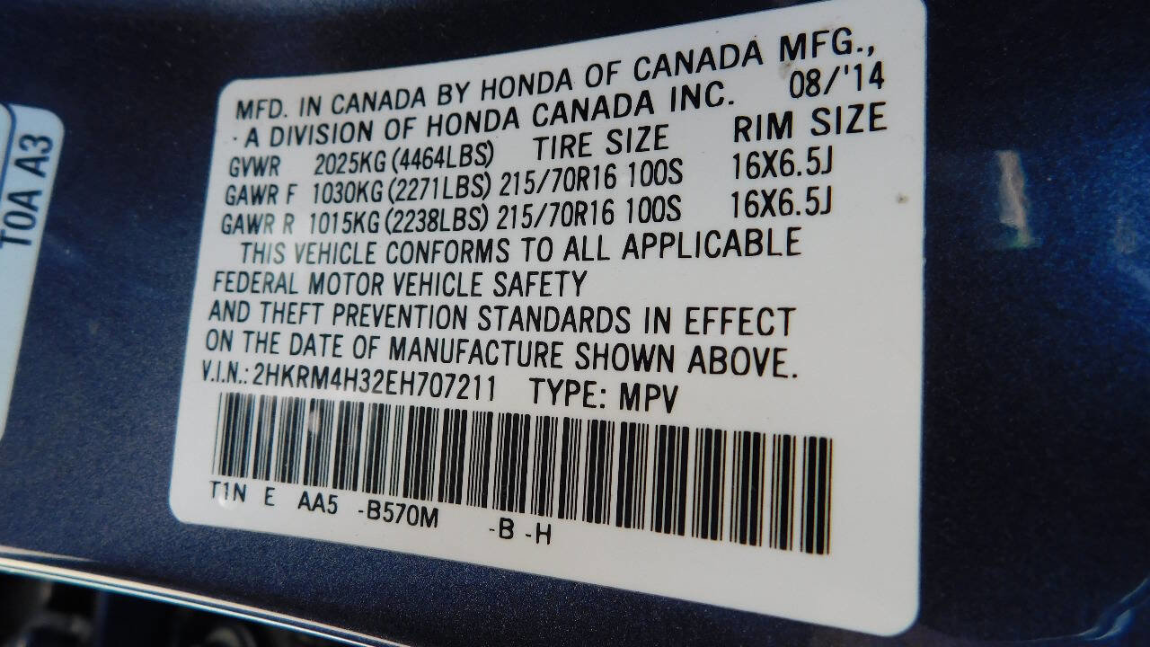 Used 2014 Honda CR-V LX image 32