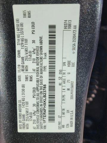 Used 2019 Ford Ranger XLT w/ Equipment Group 301A Mid AWD/4WD image 26