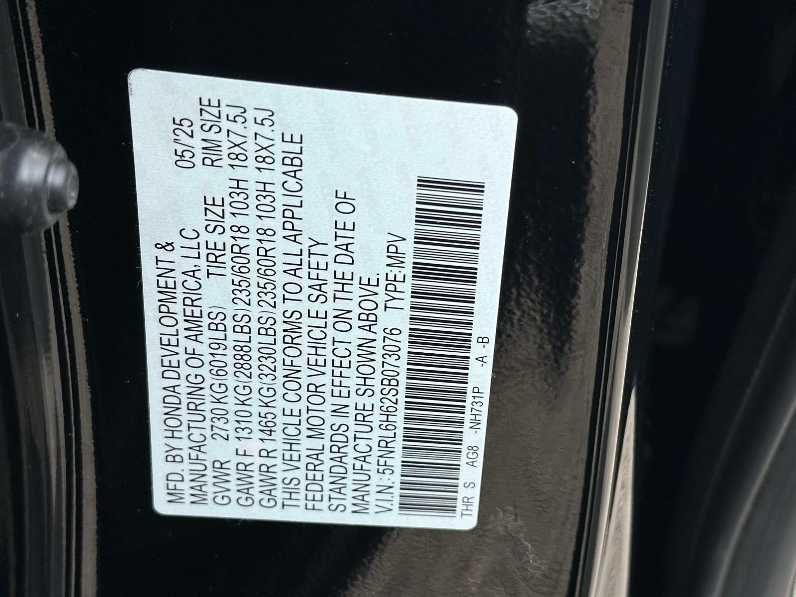 Used 2025 Honda Odyssey EX-L image 38