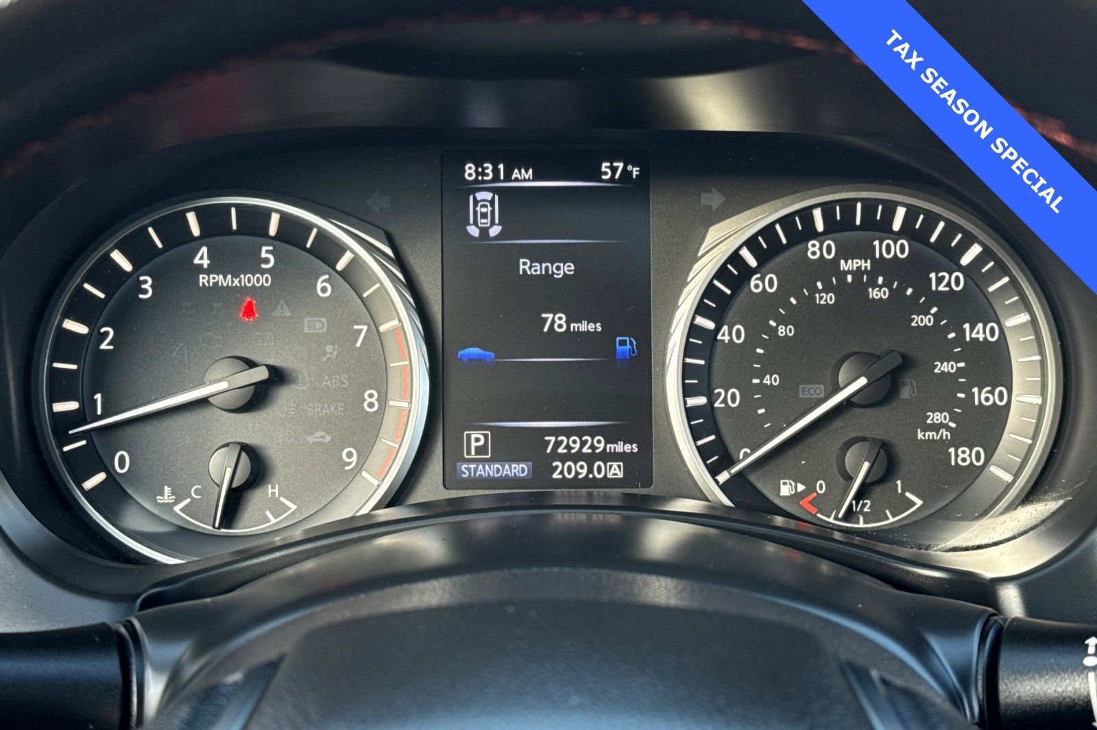 Used 2021 INFINITI Q50 Red Sport 400 w/ Cargo Package image 24