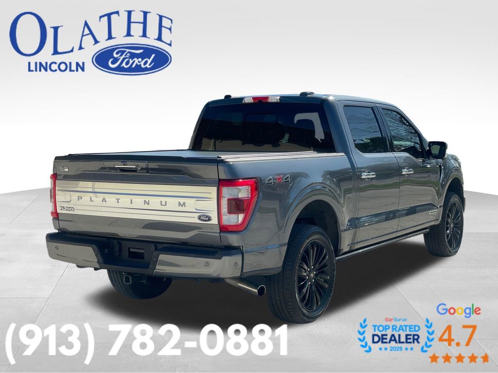 Used 2022 Ford F150 Platinum w/ Equipment Group 701A High image 5