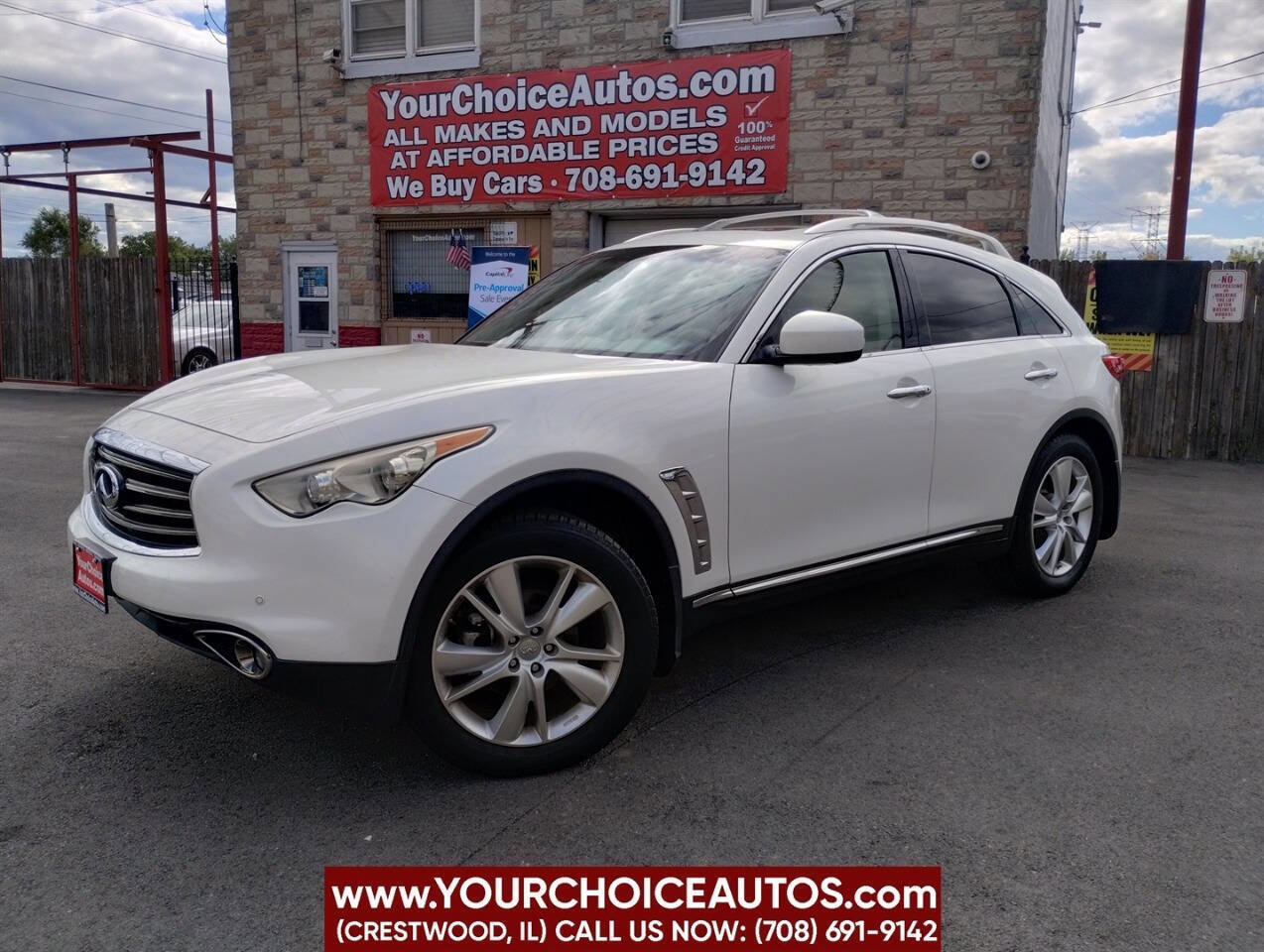 Used 2012 INFINITI FX35 AWD