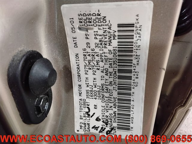 Used 2001 Lexus LX 470 4WD image 20