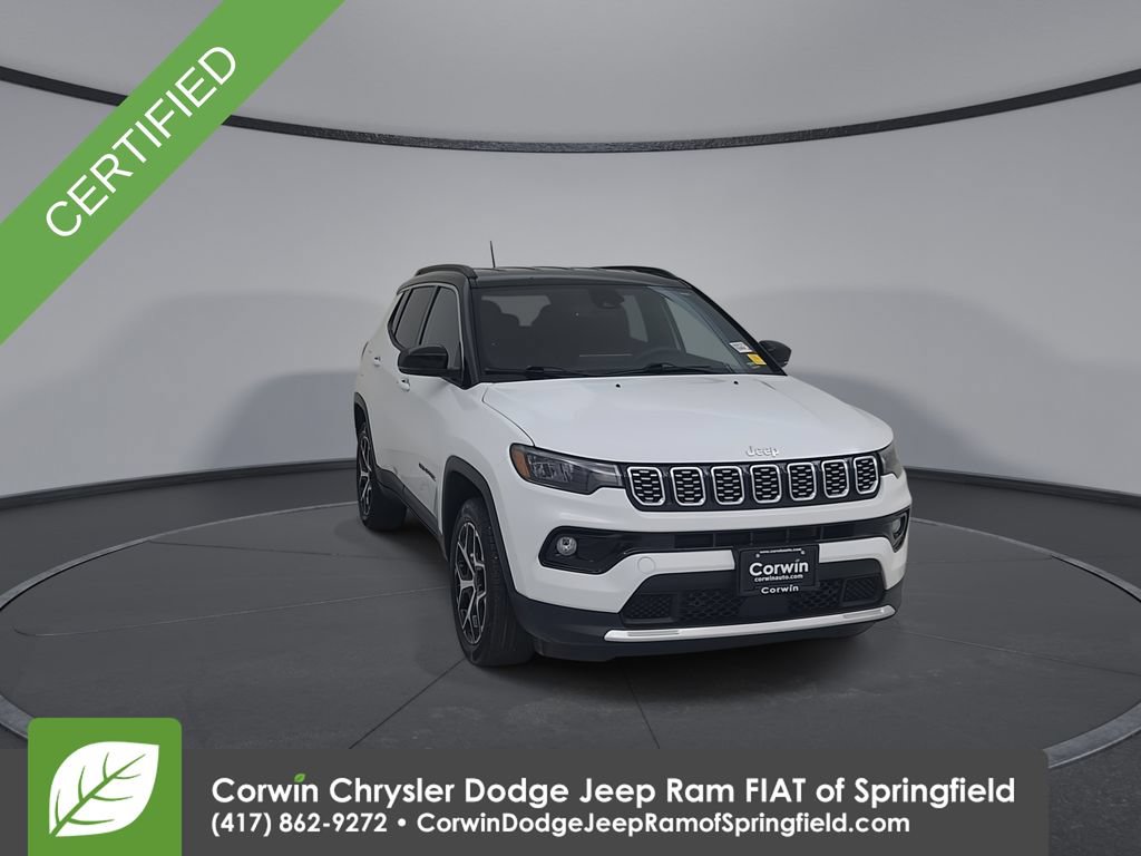 Certified 2025 Jeep Compass Limited AWD/4WD image 3