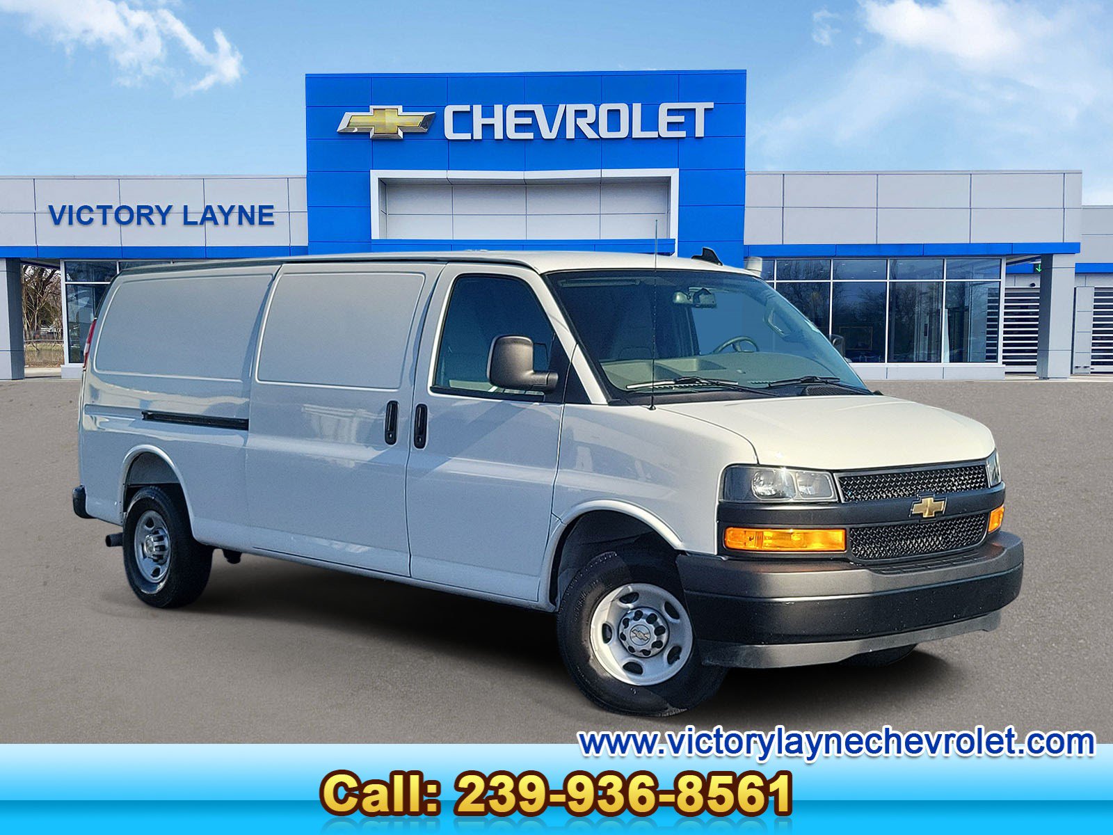 Used 2025 Chevrolet Express 2500 Extended w/ Driver Convenience Package RWD image 1
