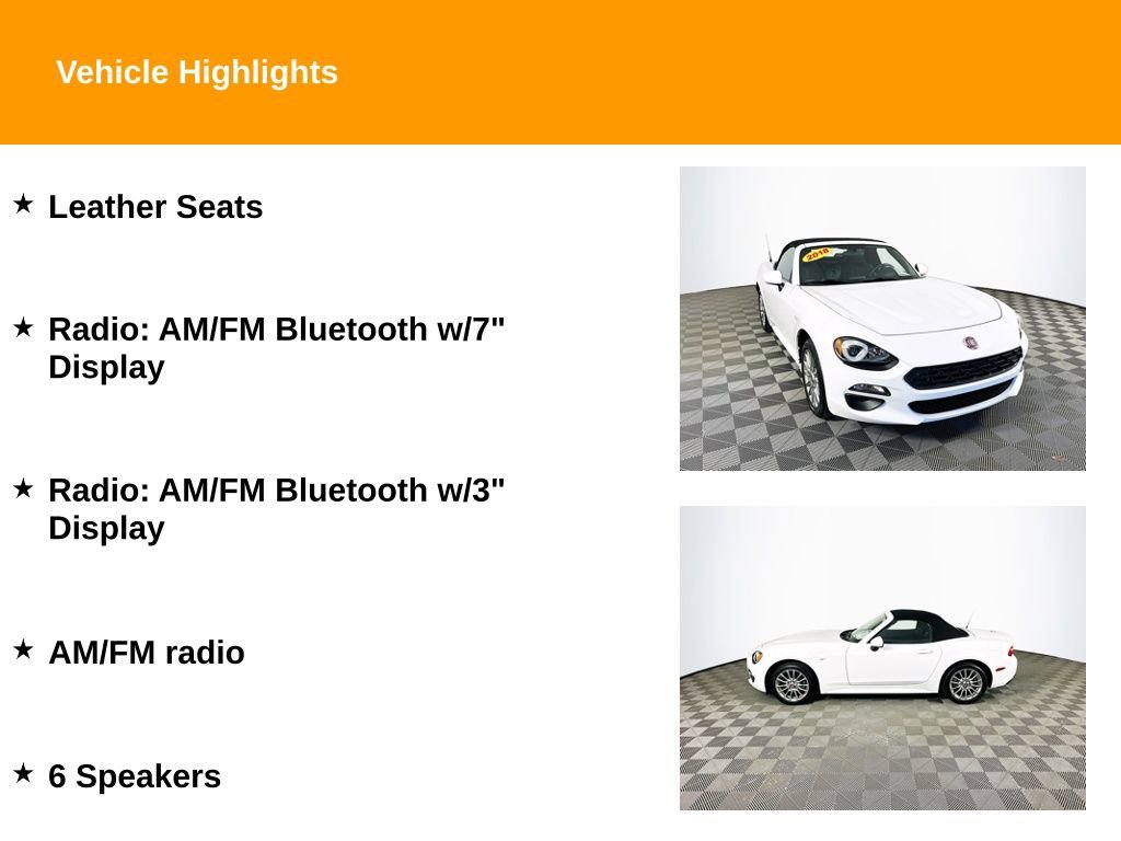 Used 2018 FIAT 124 Spider Classica RWD video 2
